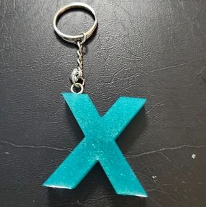 Handmade resin keychain